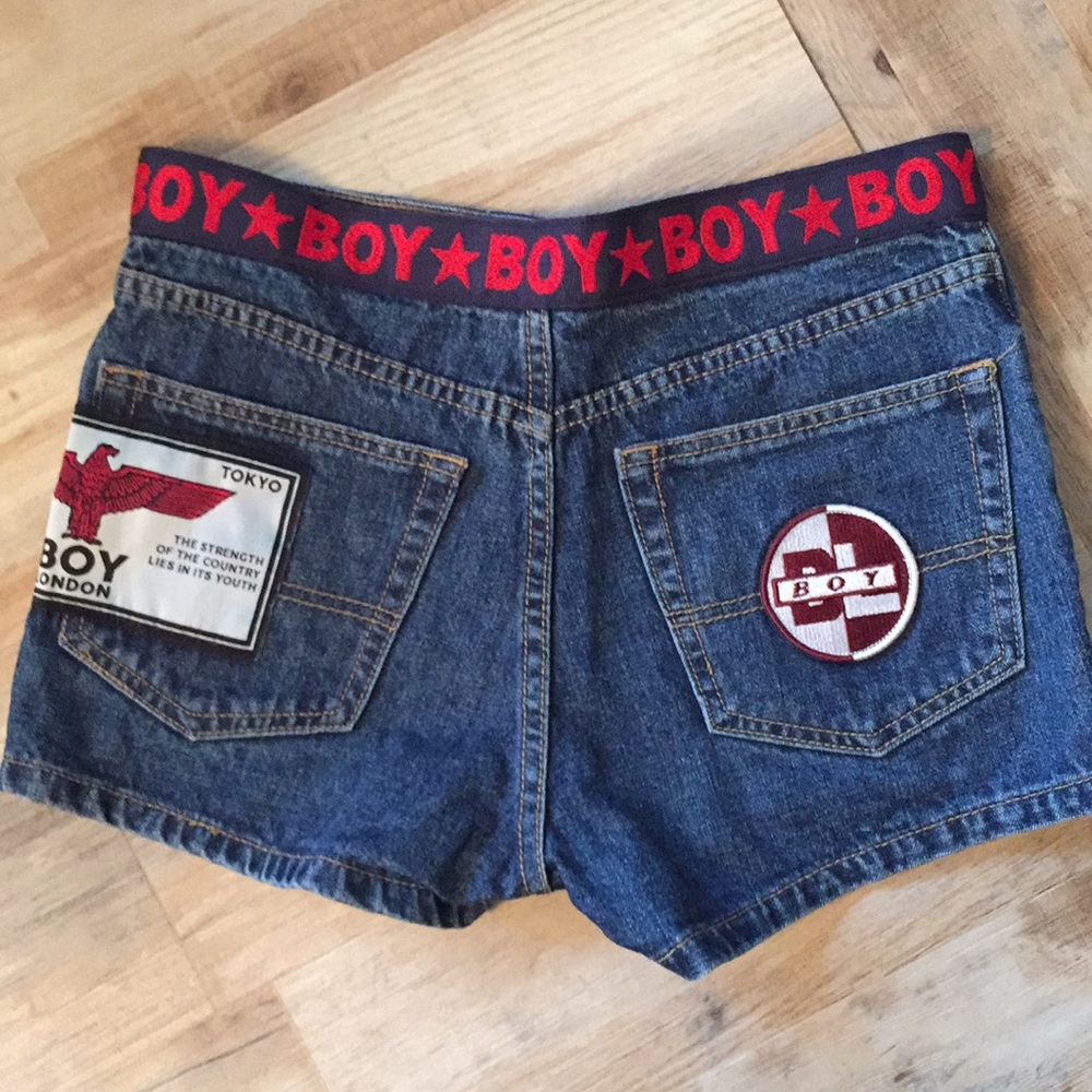 Boy London jean shorts #sickboy